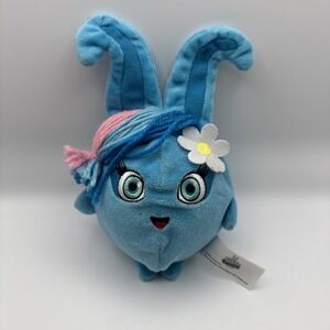 Sunny Bunnies Sound Slammers Plush Blue WORKING Posh Paws Rare